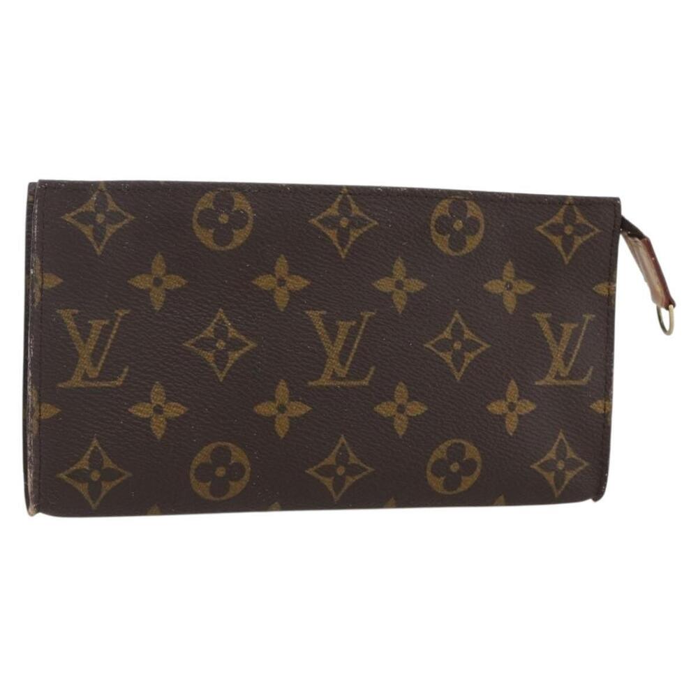 LOUIS VUITTON Monogram Bucket GM Accessory Pouch LV Auth 153921